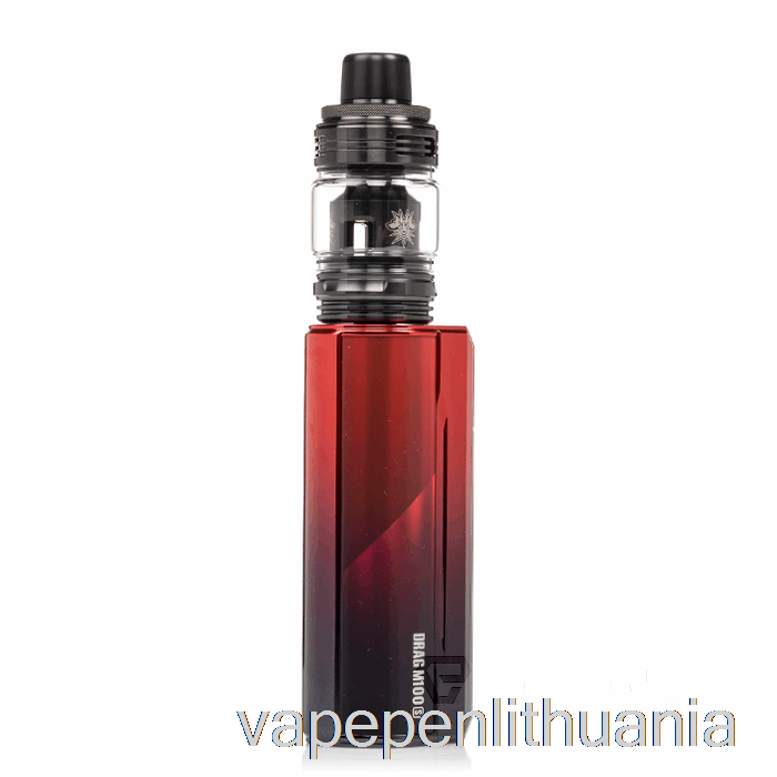 Voopoo Drag M100s Starter Kit Raudonas Ir Juodas Vape Skystis